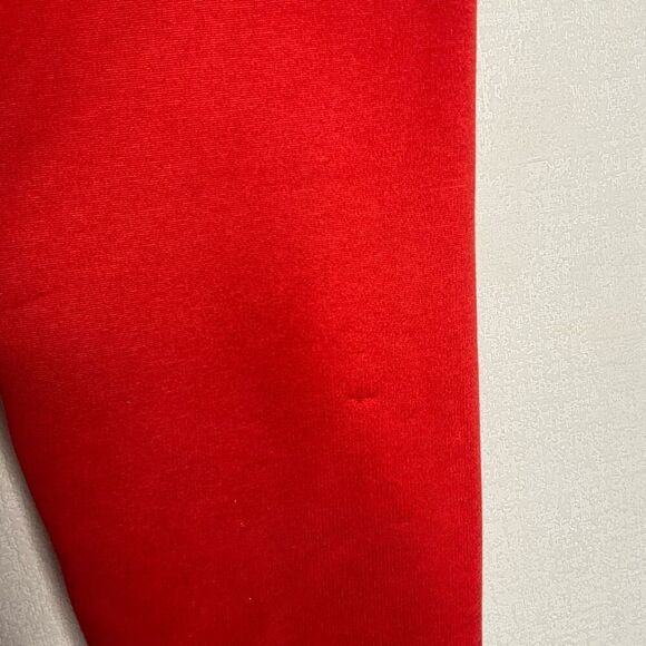 Vintage The North Face Womens Large Fleece Full Zip Jacket High Neck‎ Red Y2K - Picture 9 of 10